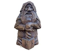 YuanDan Statues de Dieux Nordiques, Odin Thor Résine Viking Statue Art Craft Ornements pour la décoration de Jardin extérieur à la Maison
