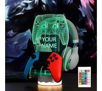 YuanDian Support de manette lumineux, 16 couleurs de lumières LED 3D, support de manette de jeu pour tous les accessoires de jeu universels