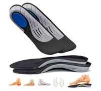 YuanDiann Lot de 2 semelles orthopédiques multifonctionnelles pour homme et femme - Amortissement respirant - Repose-pieds haut - Idéales pour l'épine calcanéenne, la fasciite plantaire et les