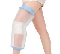 YUANFANXX Protection Platre Jambe Adulte, Protege Platre Jambe Adulte, Réutilisable Sac de Douche Protection Genoux, Protection Genou Douche, Maintenir le Bandage au Sec