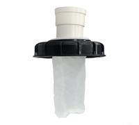 YUANGANG Couvercles de filtre de réservoir d'eau, plastique IBC Ton Seau Accessoires Ton Seau Couvercle de filtre avec sac de filtre intégré (DN150)