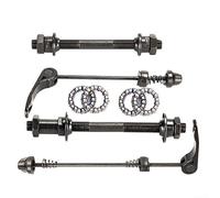 YUANGANG Jeu de brochettes à dégagement rapide avec roulements pour vélos de montagne compatibles avec la plupart des modèles de vélos (arrière)