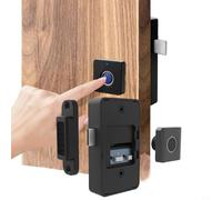 YUANGANG Serrure de Meuble à Empreintes Digitales - Serrure d'armoire intelligente, Électronique Intelligente Verrou pour meubles de bureau, serrures de porte simple et double pour Tuya
