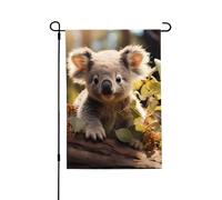 YUANGJHOP Joli drapeau koala pour l'intérieur et l'extérieur, parfait pour la maison, le jardin, les événements et les expositions patriotiques.