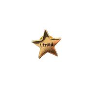 YuanHolumid I Tried Stars Lot de 3 broches en émail créatif Pop-émail Broche fantaisie Bijoux broches et épingles, fer, pyrite de fer