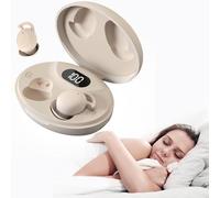 YUANJ Casque Anti Bruit pour Dormir, Casque Anti Bruit Sommeil de Petite Taille, Casque Anti Bruit Adulte pour Dormir avec Affichage de la Puissance, 40 Heures d'autonomie