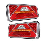 Yuanjoy 2 Feux Arrière Pour Remorque, 10-30 V LED Super Bright, IP67 Étanche Set Avec Certification E