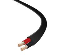 Yuanjoy 2 fils souple 50 Mètres x 1.0 mm² Câble remorque de voiture cable électrique plat 5 conducteurs pour 12v a 24v véhicule systèmes câblage
