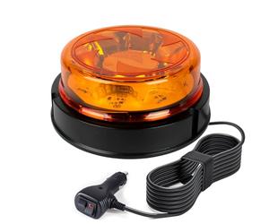 Yuanjoy Gyrophare à LED, feu d'avertissement à LED jaune 12/24V, 6 niveaux de feux de détresse étanches, pour une grande variété de véhicules.