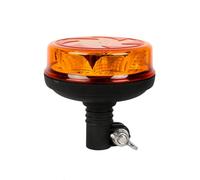 Yuanjoy Gyrophare LED, Feu De Signalisation Orange, 6 Modèles Éclairs Et 3 Modèles Rotatifs 1 Mode Croisière 12V-24V DC IP67 Pour Auto, UTV, Tracteur, Chariot Élévateur, Voiturette De Golf
