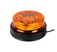 Yuanjoy Gyrophare LED, IP67 Feu De Signalisation Jaune Clignotant, Avec 6 Modèles Éclairs Et Fixation Par Vis, Pour Camions, Tracteurs, Engins De Chantier