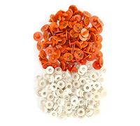 YUANKEECE 100 Ensembles d'étiquettes d'oreille de Lapin, marqueur d'oreille numéroté, étiquette d'identification des Animaux, Fournitures agricoles