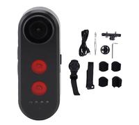 YUANKEECE Caméra de recul pour vélo, pour la sécurité du Cyclisme de Nuit avec Flash Automatique, vidéo HD 1080P, résistant à l'eau IPX6, Batterie intégrée de 5 000 mAh, Objectif (64G)