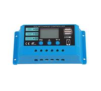 YUANKEECE Contrôleur de Charge Solaire 10A, Batterie, lampadaire, Panneau PV, régulateur de contrôle de Charge, 12V 24V