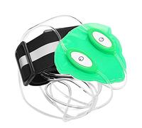 YUANKEECE Gilet de sécurité réfléchissant pour le cyclisme, la course à pied, gilet en maille respirante réglable avec bandes réfléchissantes pour la visibilité nocturne (Vert L 3x4po)