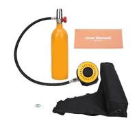 YUANKEECE S401 Ensemble de valves de plongée sous-Marine en Aluminium aéronautique pour Bouteille d'oxygène, Tuba, respirateur, Adaptateur de Remplissage, équipement de plongée (S401)