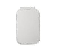 YUANKEECE Sprocket Housse de protection en cuir PU avec sortie photo, trous d'interface, pour imprimante photo portable Sprocket, noir ou blanc, blanc, Décontracté