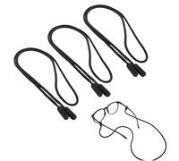 Yuannee Cordon de Lunettes Sécurisé,3PCS Sangle de Lunettes pour Lunette de Sport Convient à Toutes les Tailles de Tête Cordons de Lunette Sécurisés Universels pour Camping