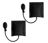 Yuannee Coussin pour Soulever,2 PCS Voiture Coussin Gonflable de Levage Gonflable Pompe à Air Coussin TPU pour Installation de Porte Fenêtres À Domicile Réparation Automobile (Noir)