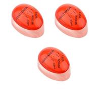 Yuannee Egg Timer,3 PCS Minuteur Oeuf Minuterie D'oeufs Cuisine Réutilisable Oeufs Bouillis Minuteur de Cuisine Minuteur de Cuisine pour Cadeau et Utilisation à la Maison