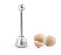 Yuannee Ouvre œuf,Ouvre œuf en Acier Inoxydable Coupe Oeuf Séparateur de Coquilles Durs et Mous Coupe-œuf Outil de Cuisine pour Oeufs durs et Mous Toqueur Oeuf
