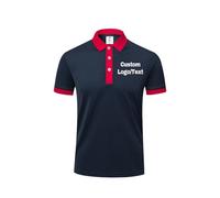YUANOU Polo Personnalisé avec Logo Brodé pour Homme et Femme - Polo De Travail pour Entreprise, Hôtellerie et Équipe Color14,3XL