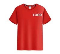 YUANOU T-Shirt Personnalisé Hommes Femmes Personnalisez Votre Propre Logo Col Rond T-Shirts À Manches Courtes Publicité Culture D’Entreprise T-Shirts Groupe De Travail D’Entreprise Tops Color2,M