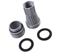 Yuanpgky 4K8001 Kit adaptateur de filtre à sable long et court pour piscines avec raccord de tuyau de 40 mm à 3,8 cm compatible avec Sandra et SolarPRO