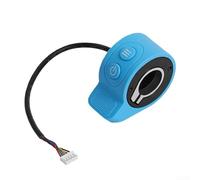 Yuanpgky Accélérateur d'accélérateur pour trottinette électrique HX X6 X8 - Accessoire de contrôleur de vitesse avec câblage renforcé, contrôle fluide (pour X7-bleu)