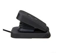 Yuanpgky Accélérateur électrique de contrôle au pied pour vélo et scooter électrique, sortie 0,8-4,2 V, entrée 5 V, pédale en plastique noir avec fil de 105 cm, compatible avec