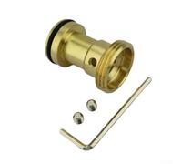 Yuanpgky Adaptateur de bec de baignoire avec inverseur à enfiler pour Delta RP19820 RP17453 RP33794 Construction en laiton Prévention des fuites Installation facile Plomberie de salle de bain (SKU)