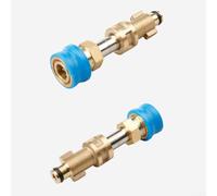 Yuanpgky Adaptateur de lance pour nettoyeur haute pression avec raccord rapide de 6,35 mm pour Lavor Anlu, Nilfisk HD, Gerni K, Yili Series et modèles Italie Quick Connect (7)