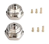 Yuanpgky Adaptateur de valve thermostatique M30 x 1,0 vers M30 x 1,5 en laiton chromé pour valves de radiateur Oventrop compatibles et installation intelligente de thermostat