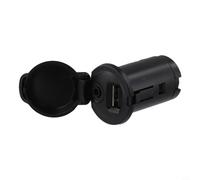 Yuanpgky Adaptateur d'interface auxiliaire USB pour voiture 96656713XT compatible avec 308, 207 et pour série C4 - Entrée audio ABS noire