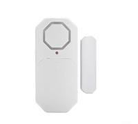 Yuanpgky Alarme de porte sonore et lumineuse 140 dB avec télécommande, porte sans fil et capteur pour la sécurité de la maison, 5 modes d'alarme avec volume réglable et LED visuelle