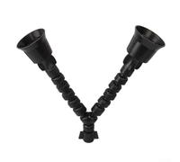 Yuanpgky Arroseur agricole à double buse pour arbres fruitiers, brumisateur d'arrosage, coupe-vent, jet réglable, filetage de 14 mm