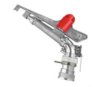 Yuanpgky Arroseur rotatif d'irrigation agricole réglable, couverture de 25 ° à 360 °, rayon de pulvérisation de 26 à 36 m, construction en alliage de zinc, économie d'eau pour jardin, pelouse et