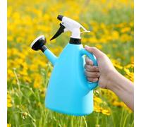 Yuanpgky Arrosoir à pression réglable pour plantes d'intérieur avec une capacité de 1 L et poignée ergonomique, design en plastique anti-fuite