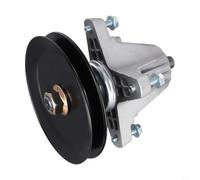 Yuanpgky Axe de pont fileté pour modèles Cadet LT42 LT42C LX42 avec hauteur de 16,5 cm et diamètre de poulie de 14 cm, compatible avec XT1-LT42 pour XT1-LT42C pour XT2-LX42 Series