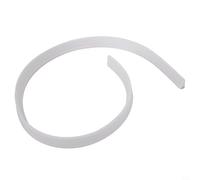 Yuanpgky Barrière de douche en PVC de 1 m - Bande d'étanchéité pour douche sans courbure - Bouchon d'eau flexible pour contenir l'eau à l'intérieur du seuil