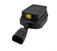 Yuanpgky Bloc de jonction adaptateur de batterie avec interrupteur pour batteries d'outils électriques A3/2106 et BL1830 BL1840 18 V, double interfaces mâle/femelle pour lumières LED (pour bl1840 mâle