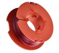 Yuanpgky Bobine de rechange pour débroussailleuse ART 23/26/30 EasyTrim & CombiTrim Fil rond en nylon 05 mm Rouge vin 10 m M