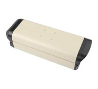 Yuanpgky Boîtier de caméra d'extérieur en alliage d'aluminium pour boîtier de caméra de sécurité CCTV, boîtier de surveillance résistant aux intempéries avec lentille haute translucidité, indice IP66