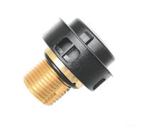 Yuanpgky Bouchon de remplissage pour nettoyeur vapeur Karcher 4.580-760.0, kit d'entretien de soupape de sécurité de pression avec brosse métallique pour séries SC2.500 SC4 SC5 SC6