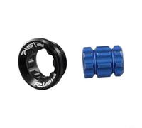 Yuanpgky Boulon de fixation en alliage d'aluminium M20 x 8 mm pour pédaliers HollowTech-II avec outil, compatible avec les vélos de route et de montagne (noir + outil)