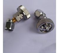 Yuanpgky Buse de pulvérisation agricole à pression en laiton avec brume coupe-vent pour irrigation de jardin et arroseur de pelouse, buse incurvée à cinq trous (buse incurvée à cinq trous)