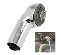 Yuanpgky Buse de pulvérisation de rechange pour robinet de cuisine extractible avec limiteur de débit de 0,75 GPM et modes double jet, tête de pulvérisation chromée compatible avec Zedra et Europlus