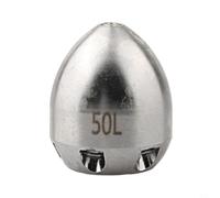 Yuanpgky Buse haute pression pour nettoyeur haute pression - Acier inoxydable 50/83/100 L, 6 têtes de pulvérisation avant et arrière, rotation à 360 degrés pour le débouchage et le nettoyage des