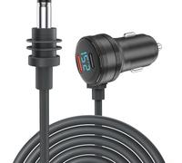 Yuanpgky Câble d'alimentation 163 W | Pour Starlink Mini | Adaptateur USB-C et CC haute puissance avec affichage numérique | Entrée 12 V-48 V, sortie 3 ports 3 mètres (5 mètres)