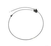 Yuanpgky Câble de déverrouillage de capot pour 3 (2010-2013) - Remplacement direct et pièce OEM BBM4-56-720-00, construction en plastique et métal noir